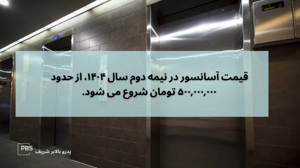 قیمت آسانسور